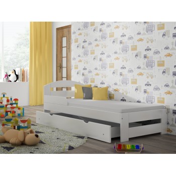 Единично легло - Kiko For Kids Children Toddler Junior White