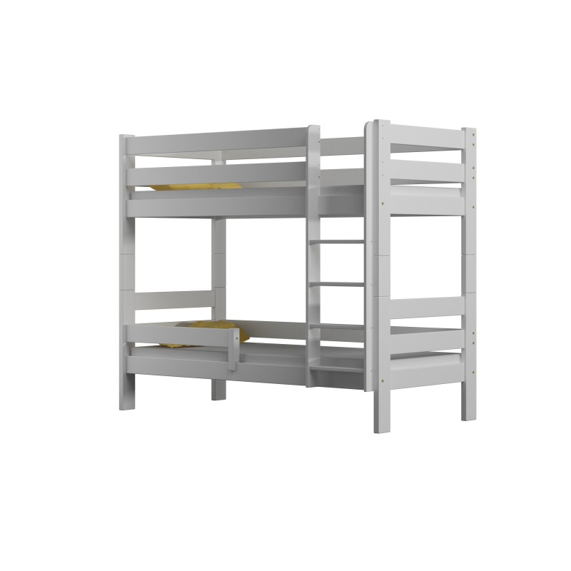 Solid Pine Wood Bunk Bed For Kids, Kids Wooden Bunk Beds