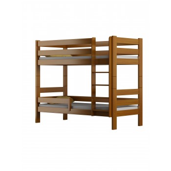 Solid Wood Bunk Bed - Toby For Kids Children Junior Alder No Background