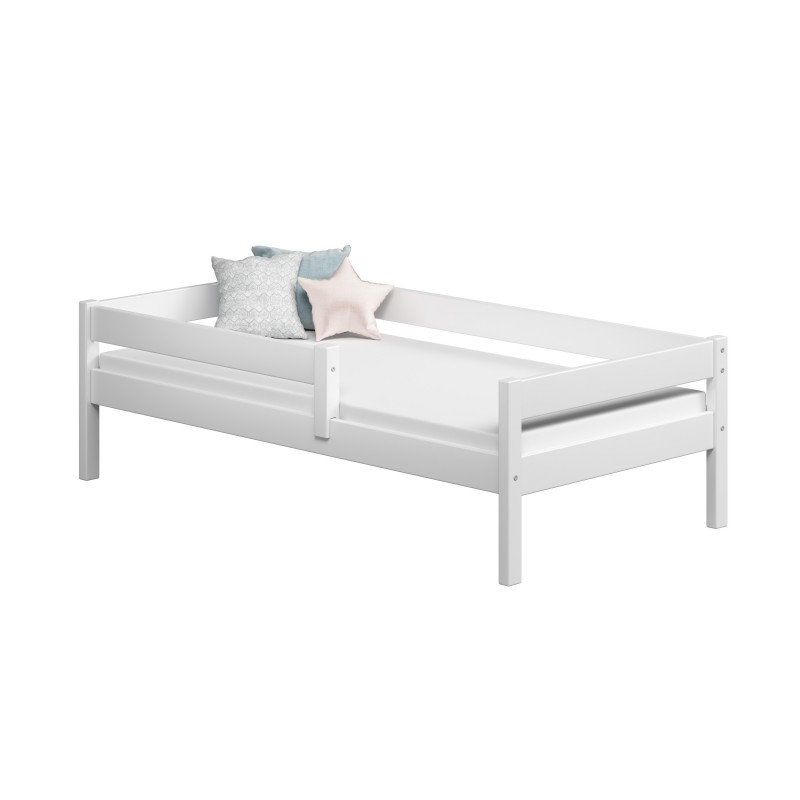 Single Bed Filip - White No Drawers