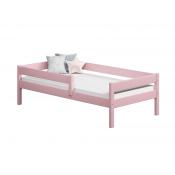 Единично легло Филип - за деца, деца, малки деца, розово, без чекмеджета и фон