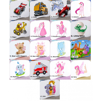 Enkeltseng BabyDreams - Til børn Børn Toddler Junior Stickers List