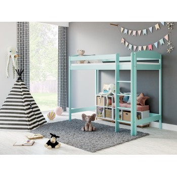 Loft Bed Boby Turquoise