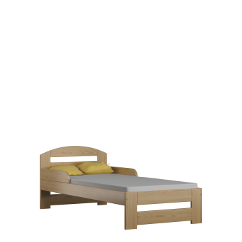 Single Bed - Kiko For Kids Children Toddler Junior Natural No Background