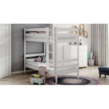 Solid Wood Bunk Bed Theo For Kids, Childrens Wooden Bunk Beds