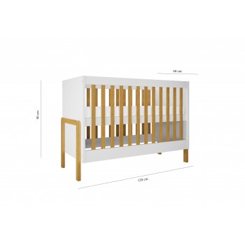 Bērnu gultiņa Billie — zīdaiņiem jaundzimušajiem, iekšējie izmēri
