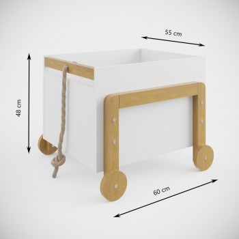 Scatola dei giocattoli - Dimensioni Aston