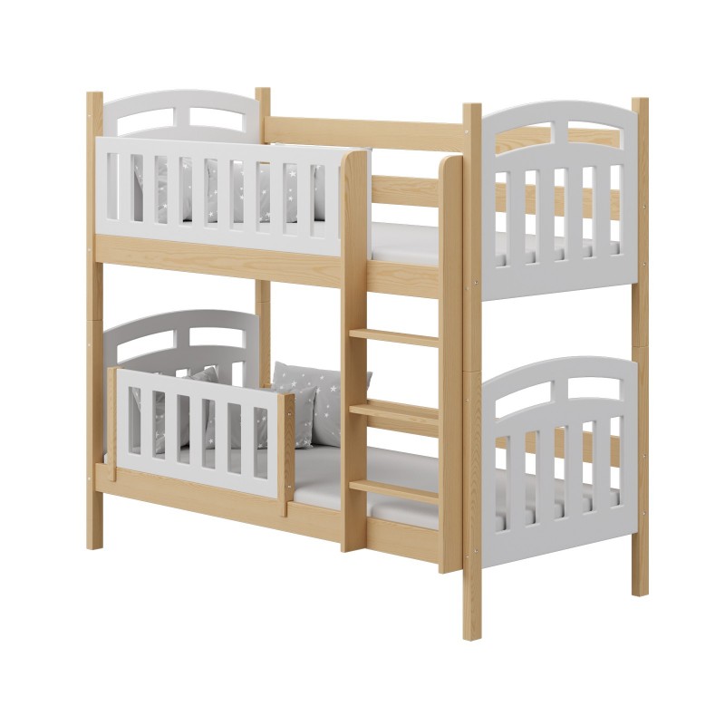 Solid Wood Bunk Bed - Niko For Kids Children Junior