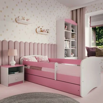 Single Bed BabyDreams - For Kids Children Toddler Junior - Pink