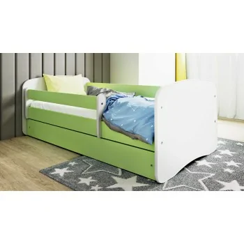 Single Bed BabyDreams - For Kids Children Toddler Junior - Green