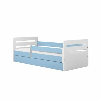 Single Bed Kami - For Kids Children Toddler Junior Blue No Background Right