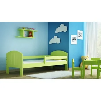 Kinderbett Cruz Grün für Kleinkinder